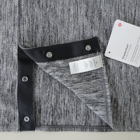 NWT LULULEMON SDSG Grey Soft Breathable Rulu Vinyasa Wrap Scarf OS - Picture 4 of 9